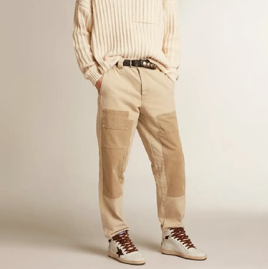 Giày Golden Goose Sky Star 'Chocolate Brown' GMF00230-F004005-11362 - Ảnh 4