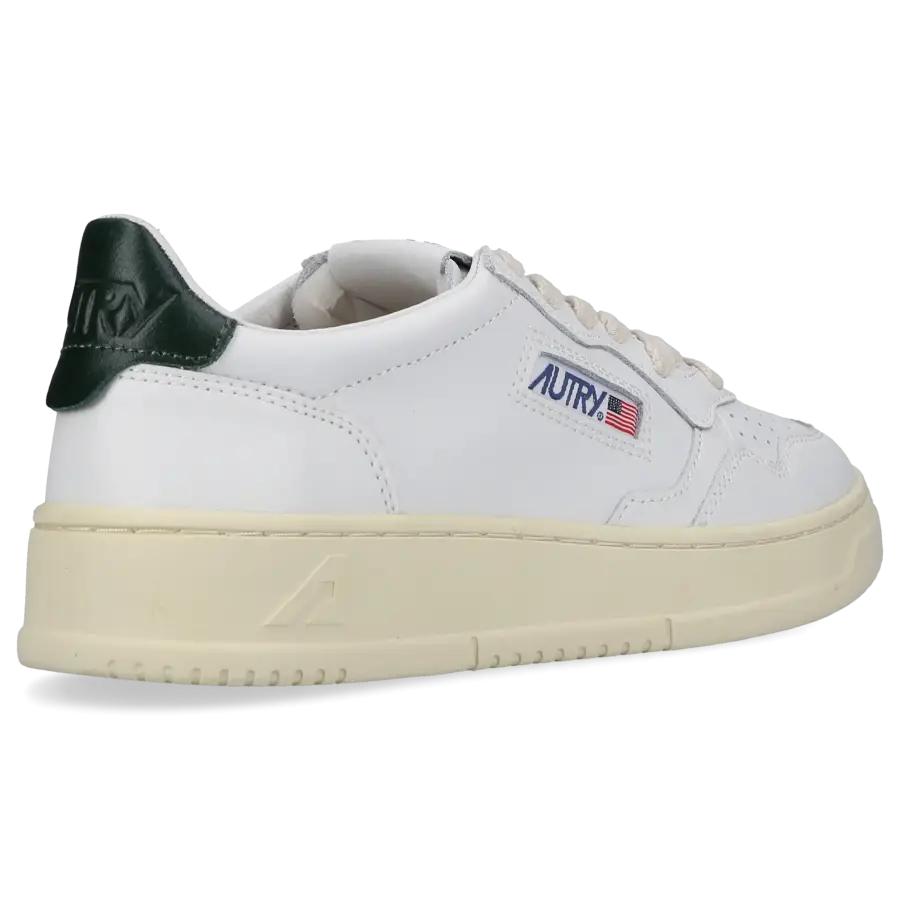 Giày Autry Medalist Low Leather ‘White Green’ AULW-LL47 - Ảnh 3