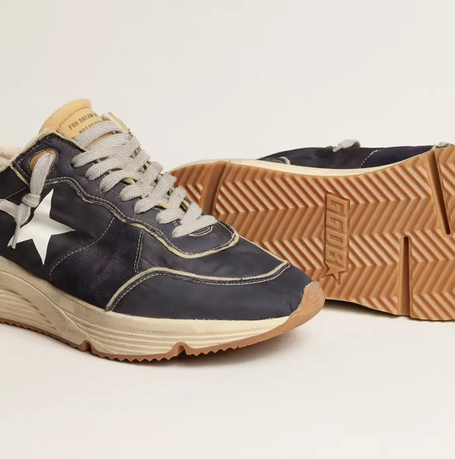Giày Golden Goose 'Dark Blue' GMF00215-F004035-50749 - Ảnh 4
