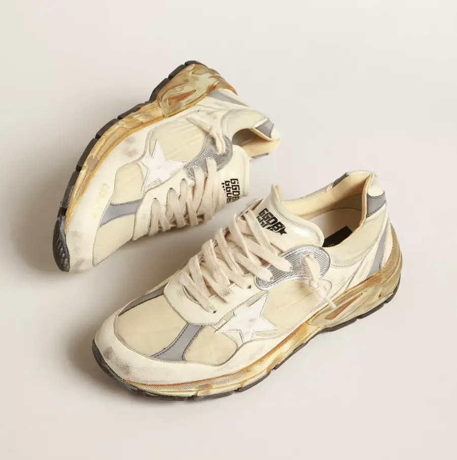 Alternative view of Giày Golden Goose Dad-Star 'White Beige' GMF00199-F004071-82142