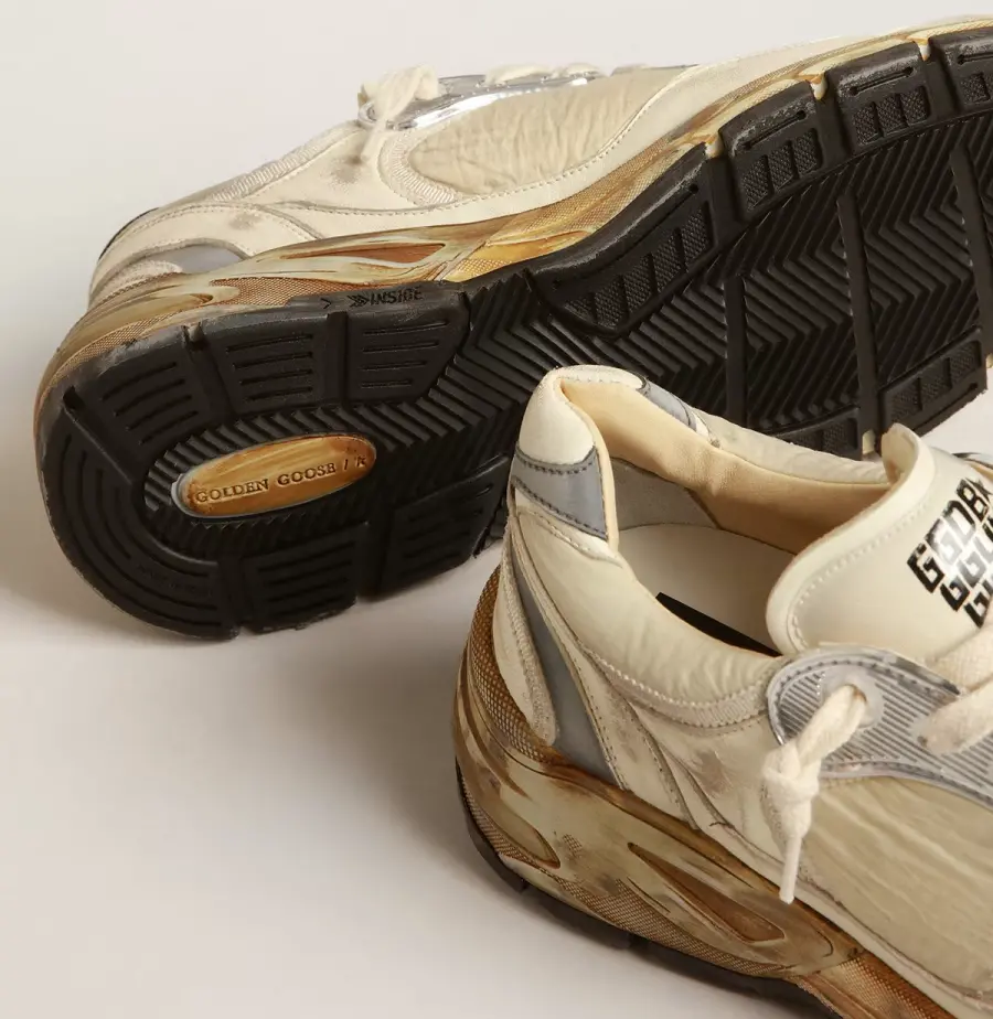 Giày Golden Goose Dad-Star 'White Beige' GMF00199-F004071-82142 - Ảnh 3
