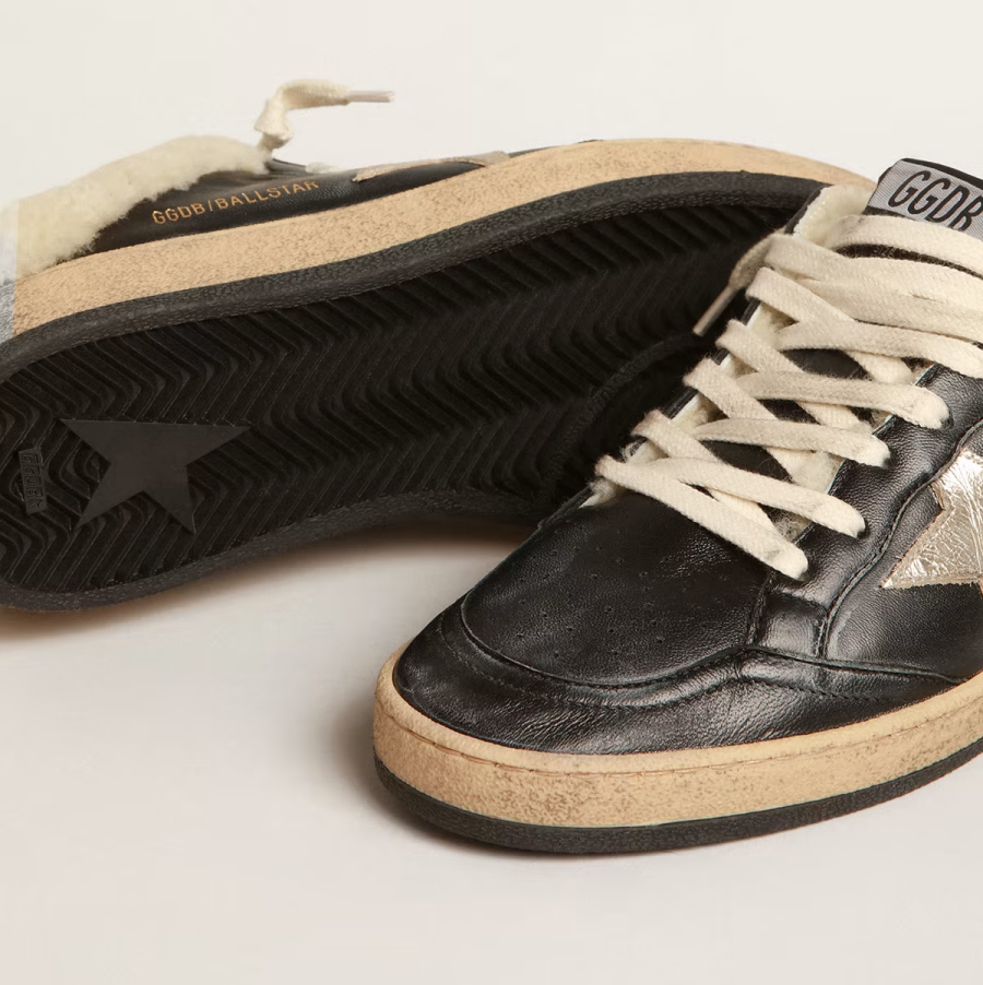 Giày Golden Goose 'Black' GWF00436-F004042-90370 - Ảnh 4