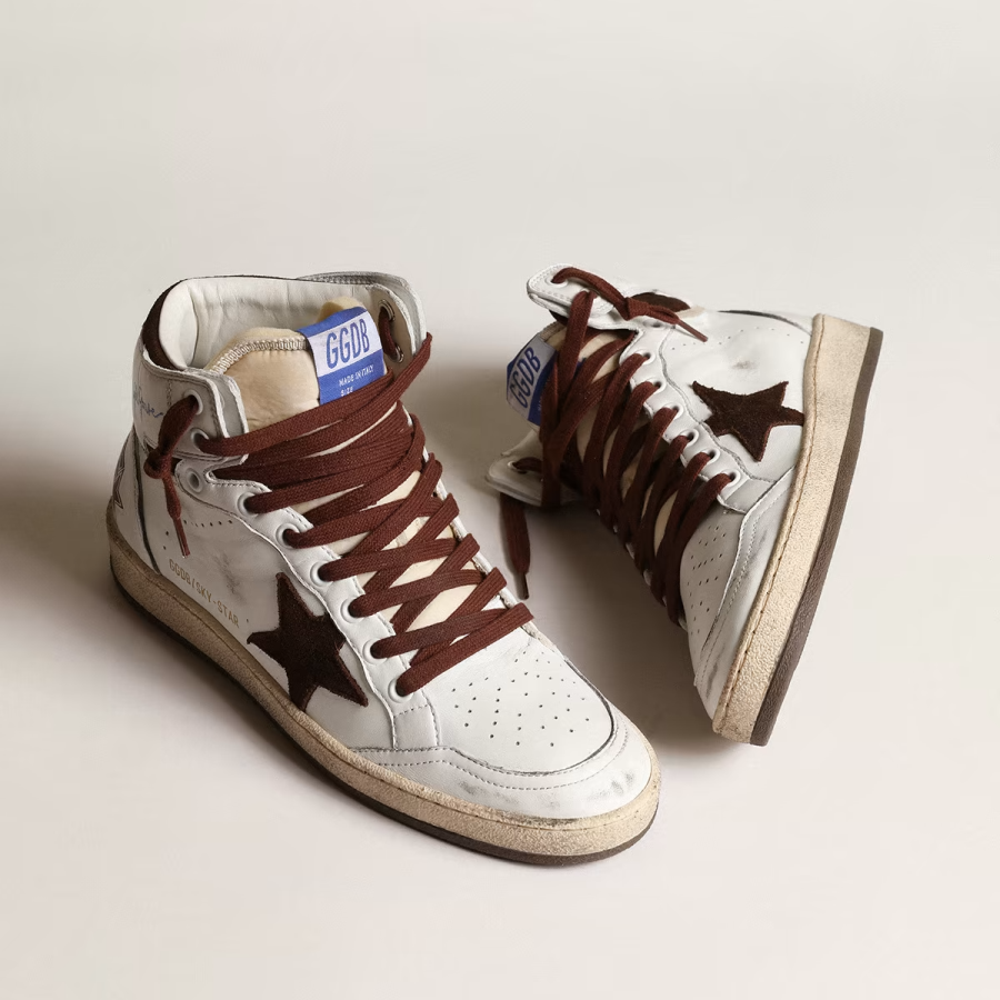Giày Golden Goose 'White' GWF00230-F004005-11362 - Ảnh 4
