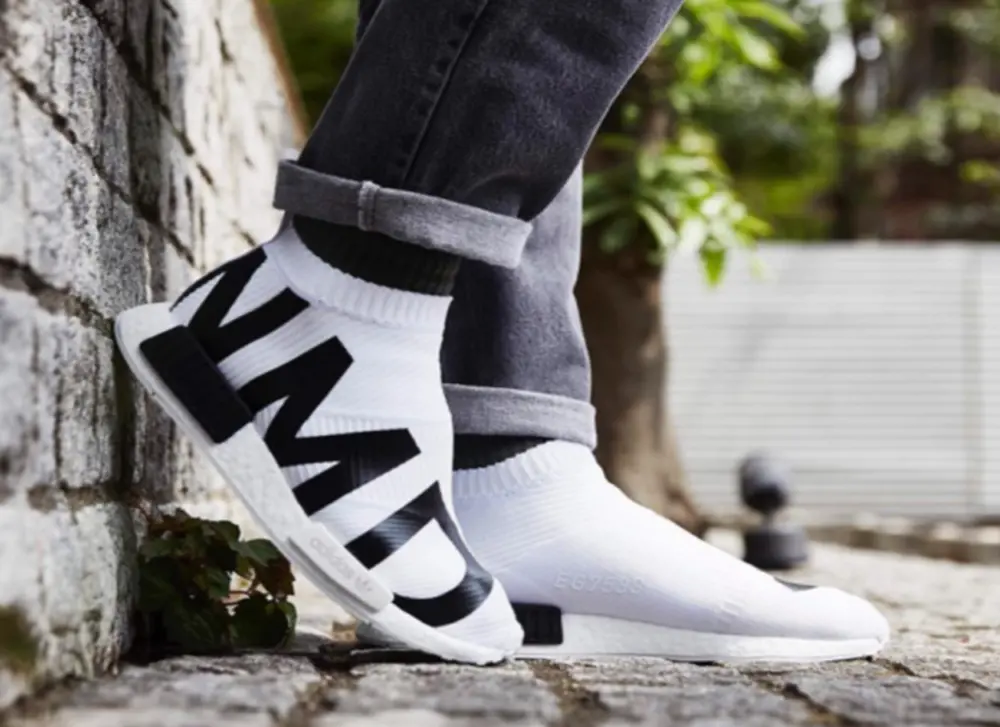 Giày Adidas NMD CS1 Primeknit ‘NMD Print White’ EG7538 - Ảnh 3