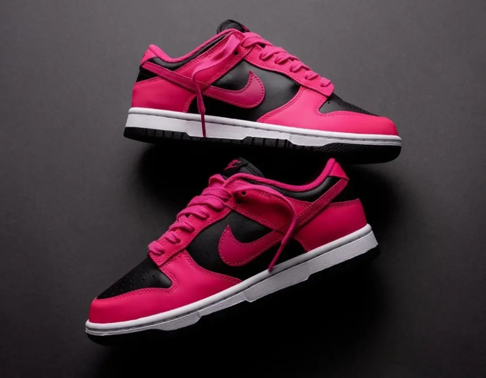 Alternative view of Giày Nike Dunk Low Fierce Pink Black DD1503-604