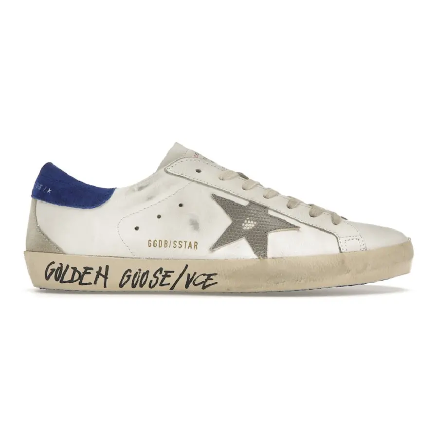 Giày Golden Goose Super-Star White Blue GMF00102-F004797-11554