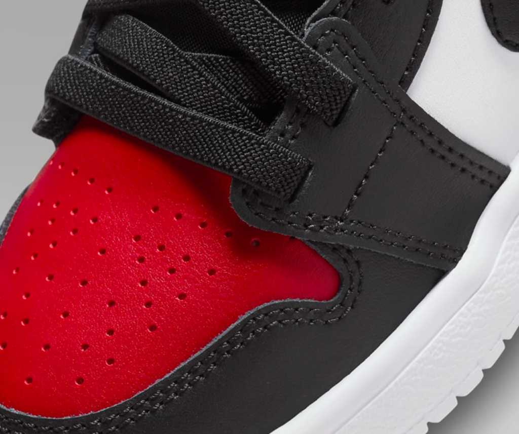 Giày Nike Air Jordan 1 Low Alt Bred Toe ‘Varsity Red’ DR9748-161 - Ảnh 4