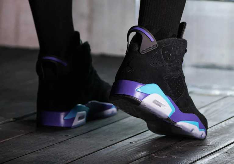 Giày Nike Air Jordan 6 Retro ‘Aqua’ CT8529-004 - Ảnh 3