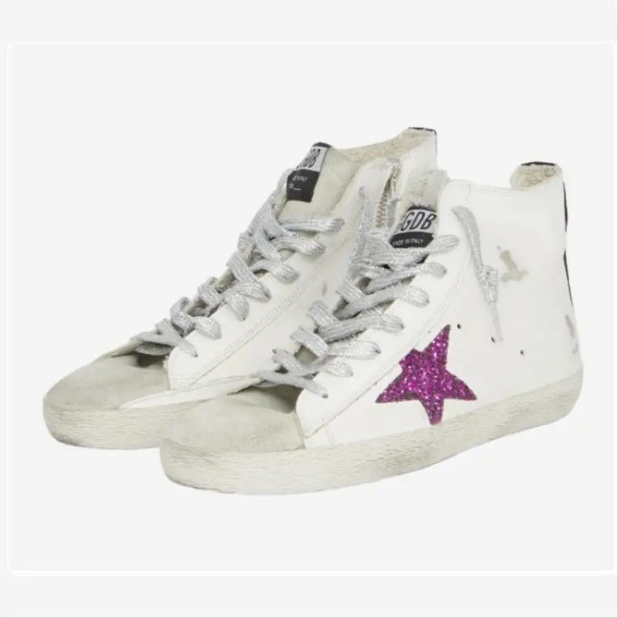 Giày Golden Goose 'White' GWF00113-F001913-10733 - Ảnh 4
