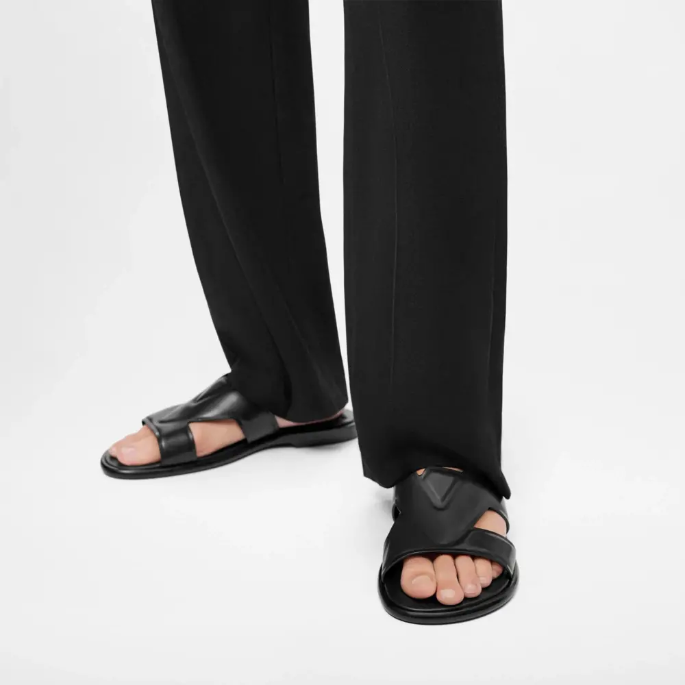 Dép Louis Vuitton Lv Oasis Mules 'Black' 1AA4CB - Ảnh 5
