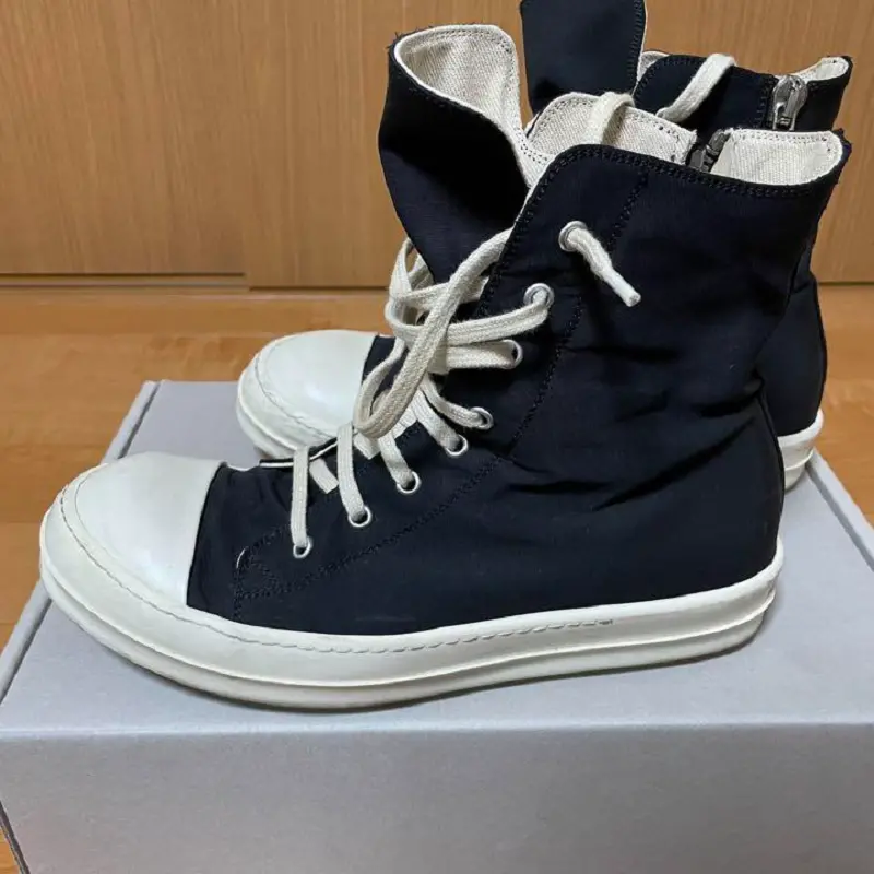 Giày Rick Owens DRKSHDW ‘Black Milk’ DS02B4805MU-911 - Ảnh 4