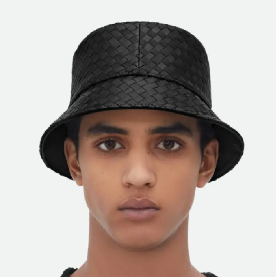 Mũ Bottega Veneta Cap Bucket ‘Black’ 687343VZQO51000 - Ảnh 3