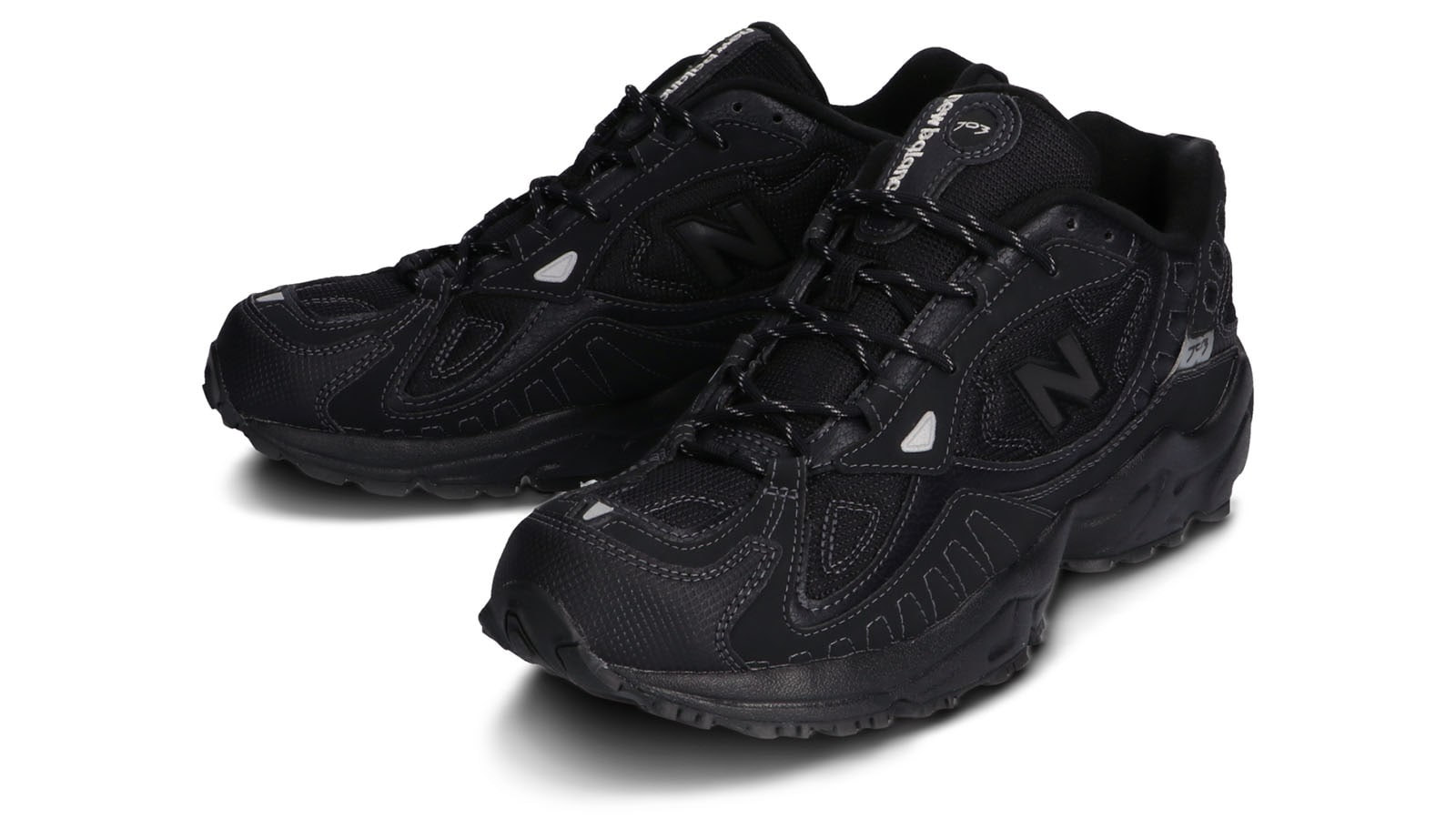 Giày New Balance 703 D 'Triple Black' ML703BC - Ảnh 11