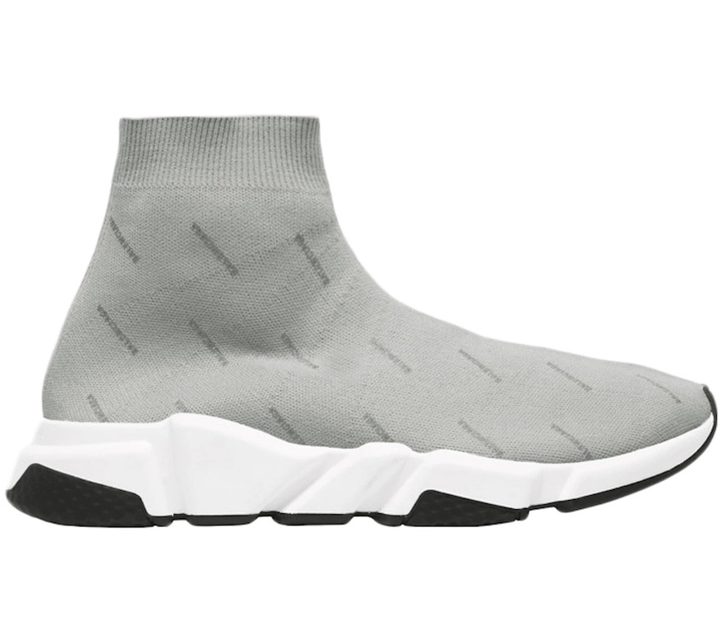 Giày Balenciaga Speed Trainer 'Grey Logo' 512527W06501224