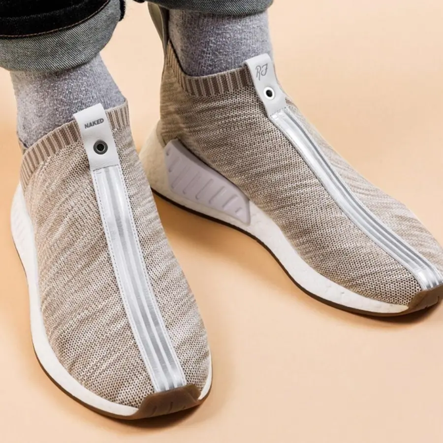 Alternative view of Giày Adidas Kith x Naked x NMD_CS2 Primeknit ‘Tan’ BY2597