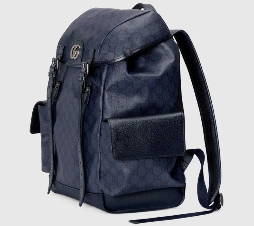 Balo Gucci Ophidia GG Medium 'Blue Black' 598140-FABHU-8442 - Ảnh 3