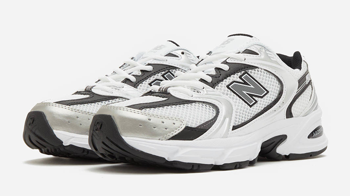 Giày New Balance 530 ‘White Silver Metallic’ MR530LB - Ảnh 2