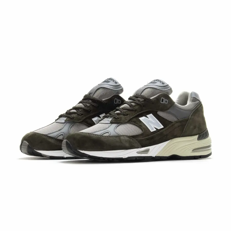 Giày New Balance 991 'Olive Green' M991OLG - Ảnh 3