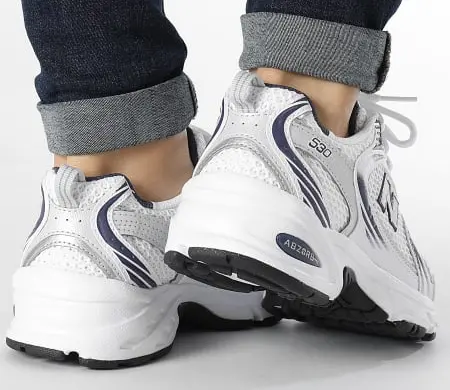 Giày New Balance 530 'White Navy' MR530BA - Ảnh 4