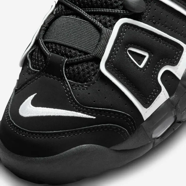 Giày Nike Air More Uptempo OG ‘Black White’ FV2291-001 - Ảnh 3