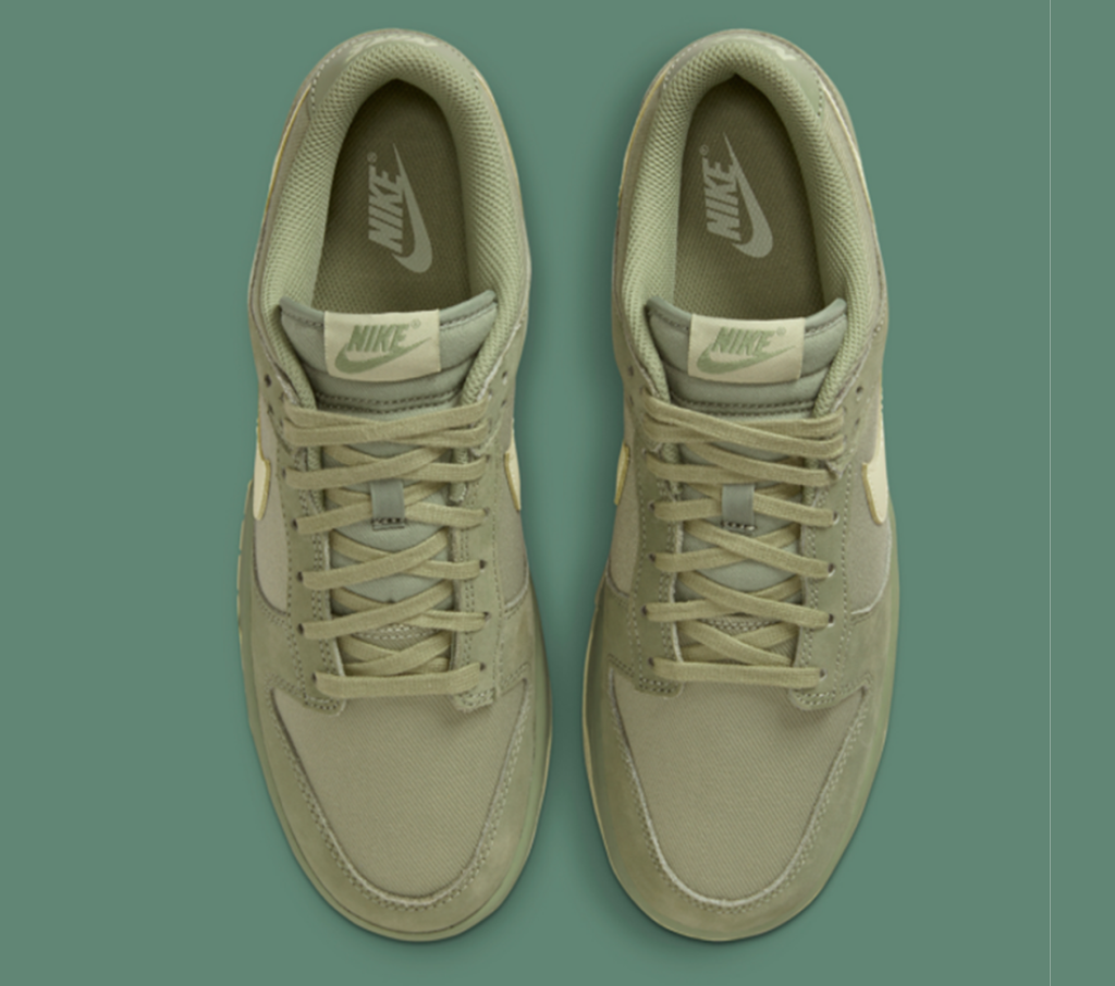 Giày Nike Dunk Low PRM ‘Oil Green’ FB8895-300 - Ảnh 4