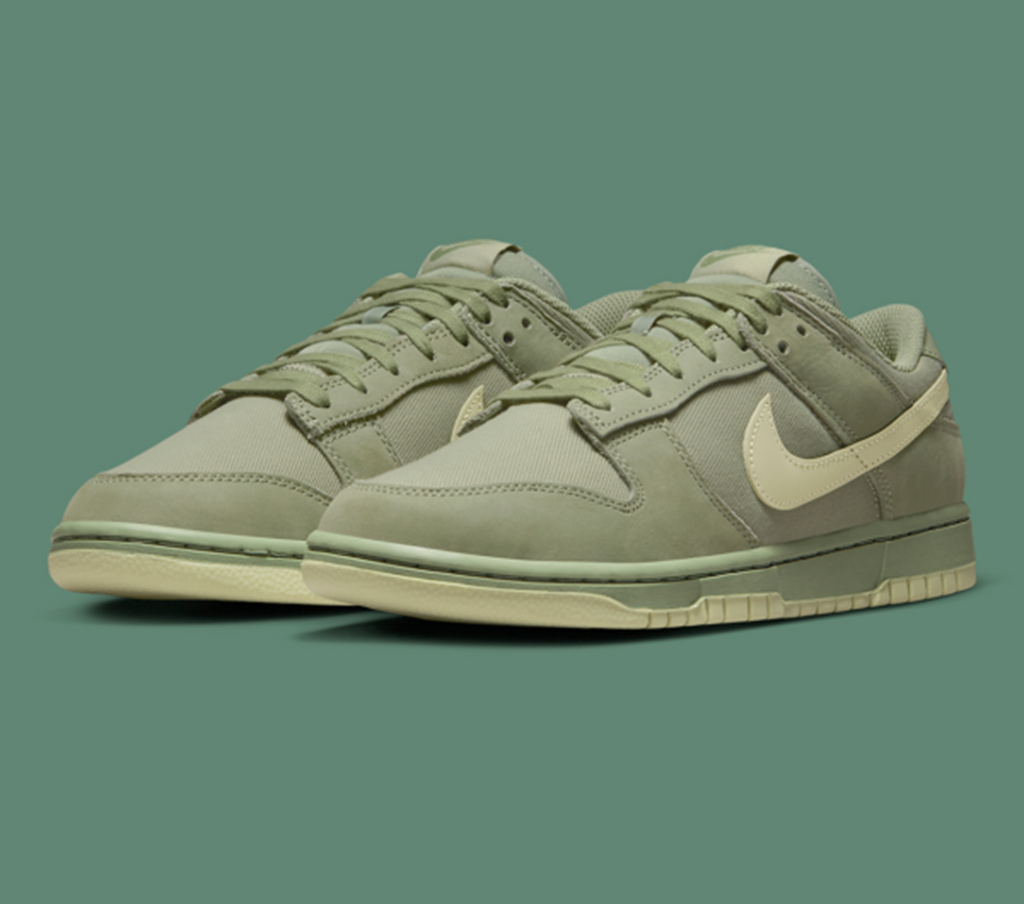 Giày Nike Dunk Low PRM ‘Oil Green’ FB8895-300 - Ảnh 2