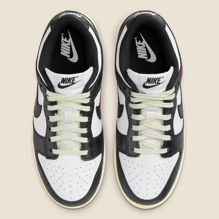 Giày Nike Dunk Low Vintage ‘Black White’ FQ8899-100 - Ảnh 3