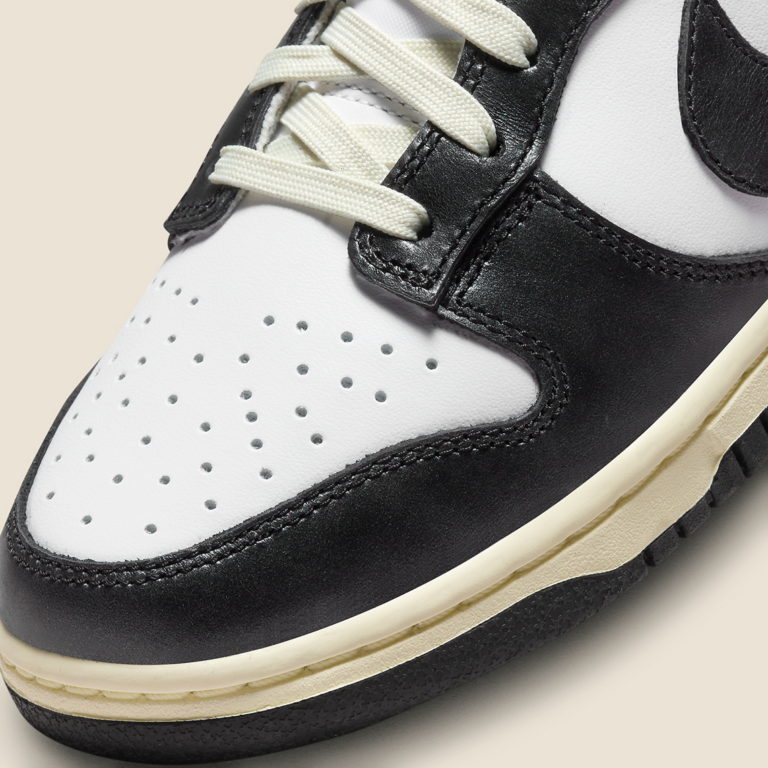 Giày Nike Dunk Low Vintage ‘Black White’ FQ8899-100 - Ảnh 6