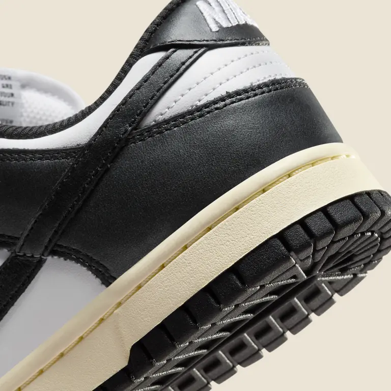 Giày Nike Dunk Low Vintage ‘Black White’ FQ8899-100 - Ảnh 7