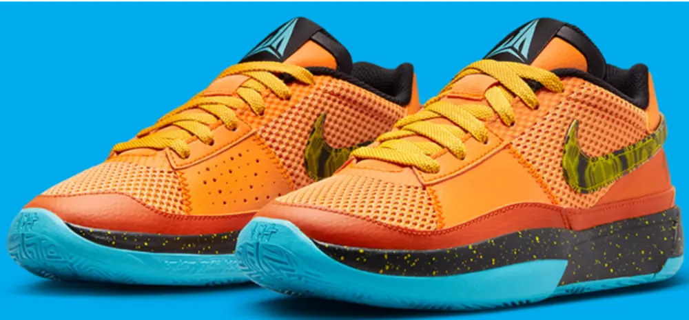 Alternative view of Giày Nike Ja 1 SE 'Bright Mandarin' FB8977-800