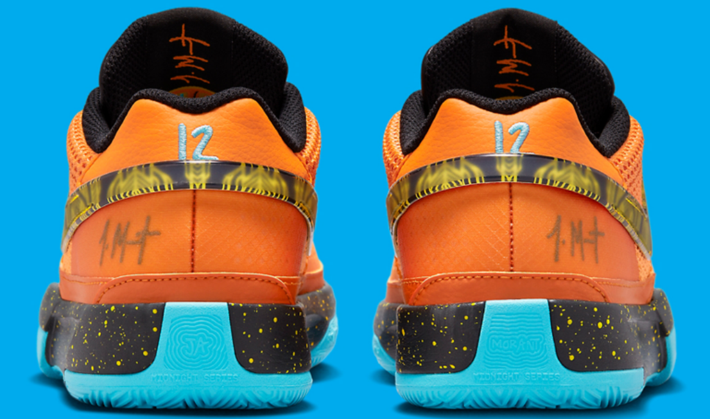 Giày Nike Ja 1 SE 'Bright Mandarin' FB8977-800 - Ảnh 3