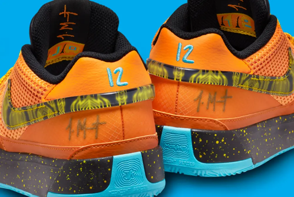 Giày Nike Ja 1 SE 'Bright Mandarin' FB8977-800 - Ảnh 5