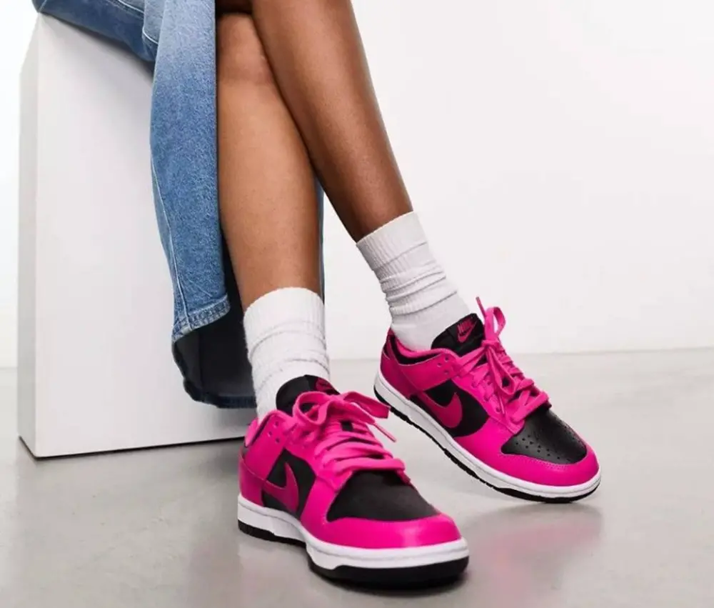 Giày Nike Dunk Low Fierce Pink Black DD1503-604 - Ảnh 4