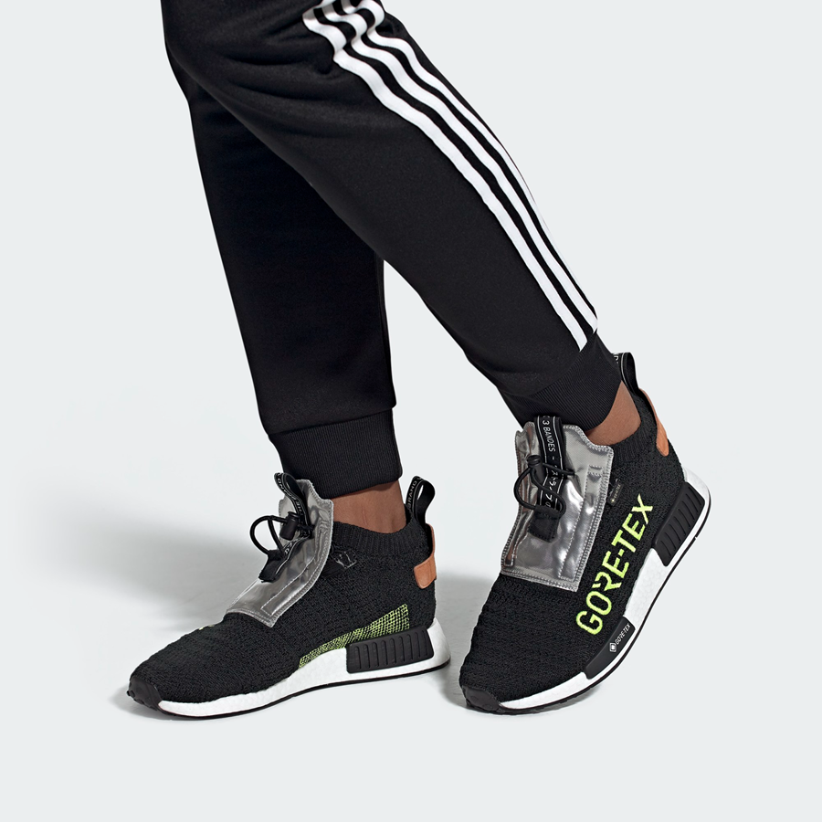 Giày Adidas NMD TS1 Gore-tex 'Black' EE5895 - Ảnh 4