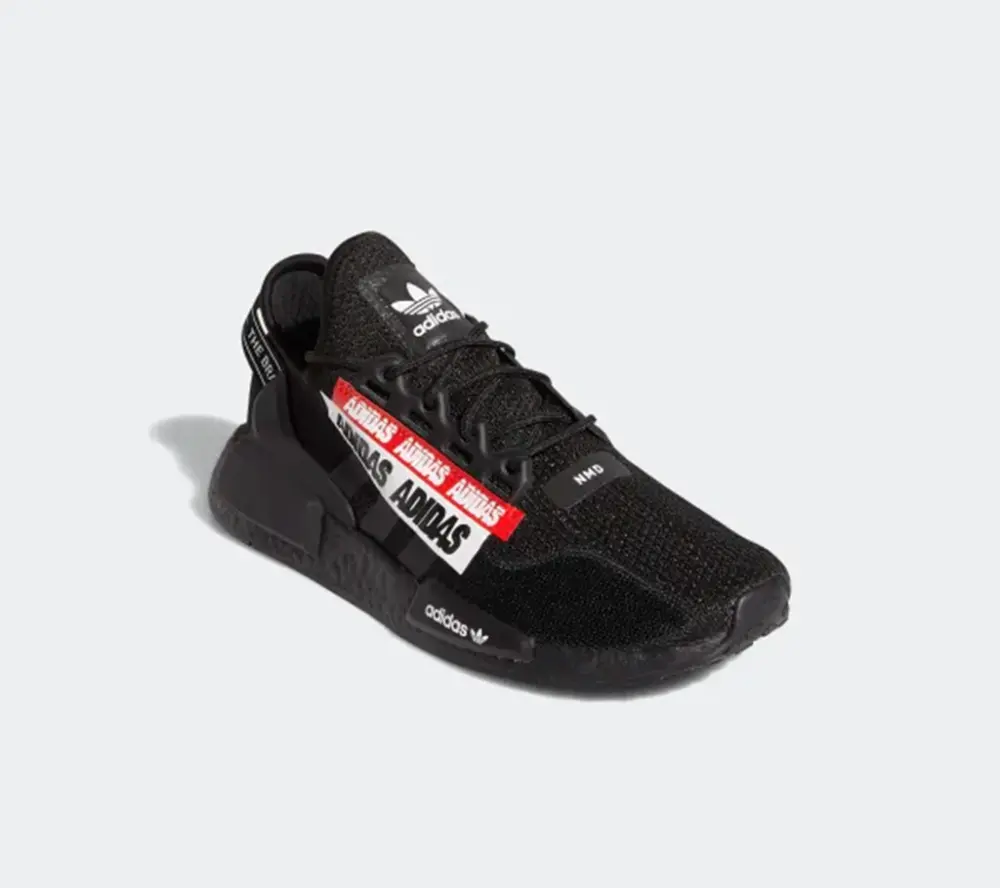 Alternative view of Giày Adidas NMD R1 V2 'Core Black Red' H01589