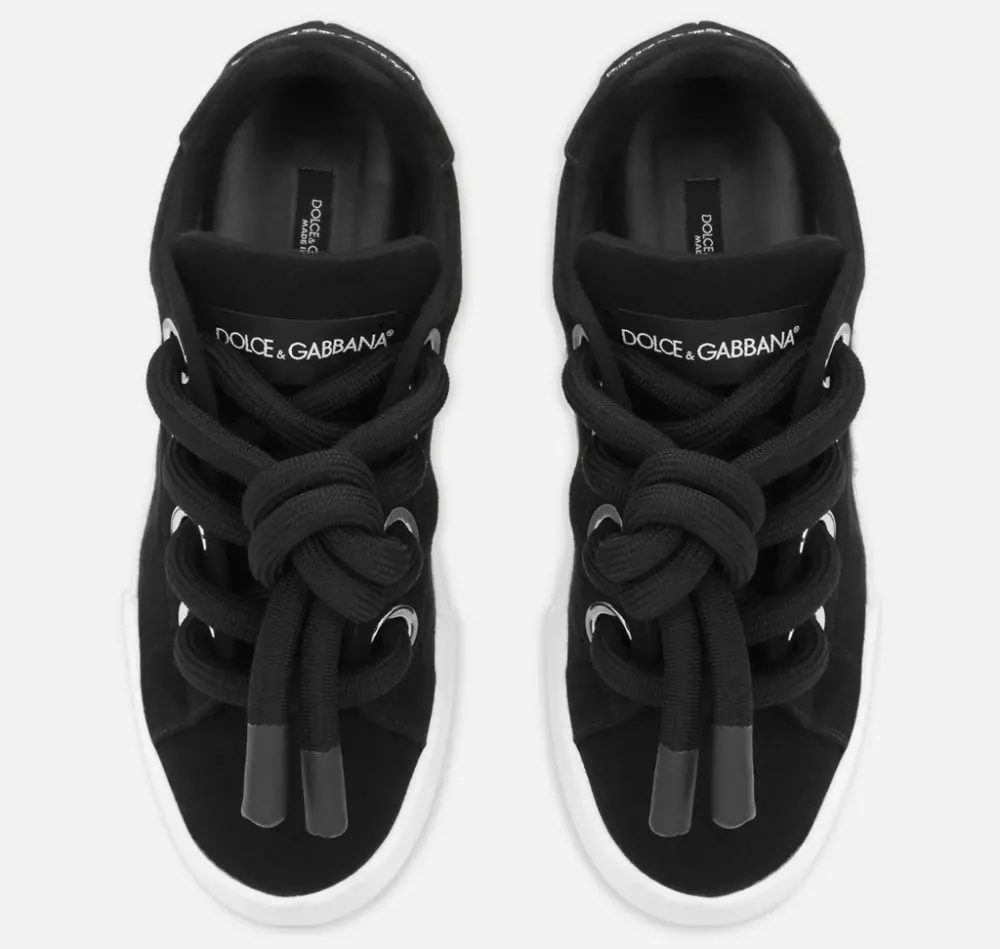 Giày Dolce & Gabbana Portofino 'Black' CK2159AG53080999 - Ảnh 4