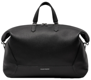 Túi Alexander McQueen Duffle Bag 'Black' 7581431AAPO1000