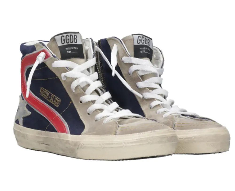 Giày Golden Goose 'Blue Taupe' GMF00115-F004116-50753 - Ảnh 5