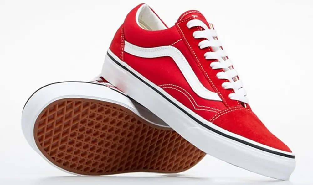 Alternative view of Giày Vans Old Skool ‘White Red’ VN0A4BV5JV61
