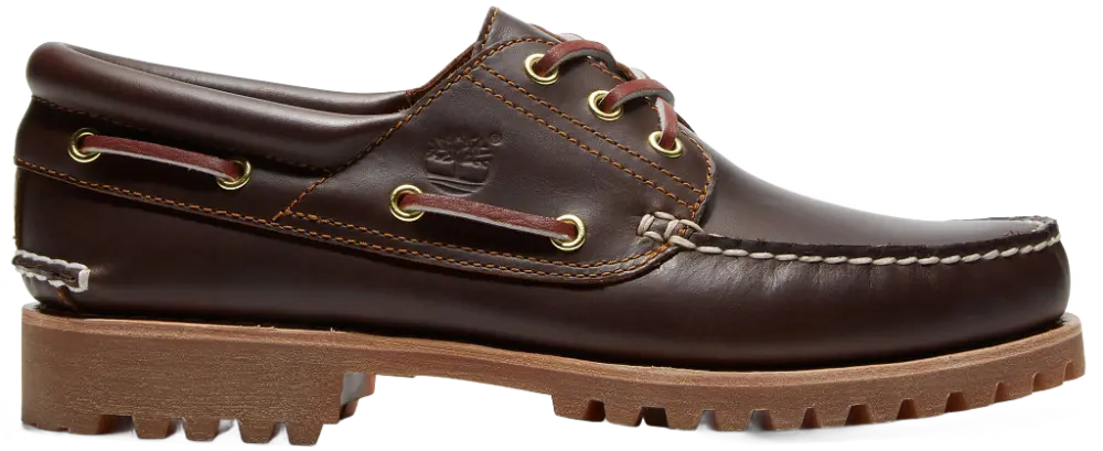 Giày Timberland 3-Eye Lug Handsewn Boat ‘Brown’ 30003214