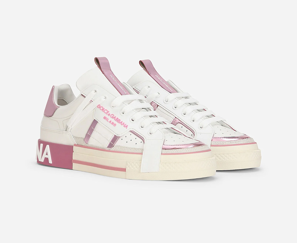 Giày Dolce & Gabbana Calfskin 2.Zero 'Pink' CK1863AO54187587 - Ảnh 2