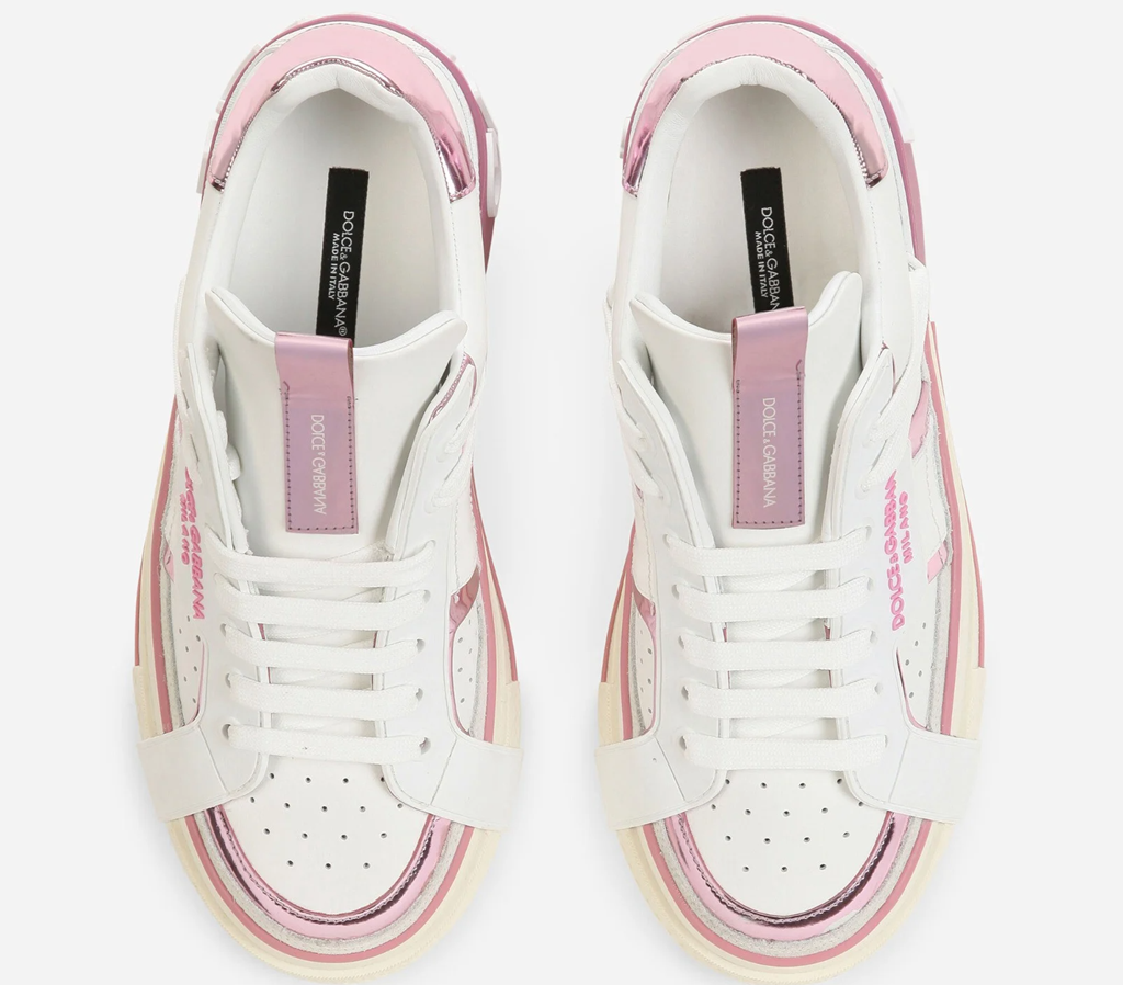 Giày Dolce & Gabbana Calfskin 2.Zero 'Pink' CK1863AO54187587 - Ảnh 3