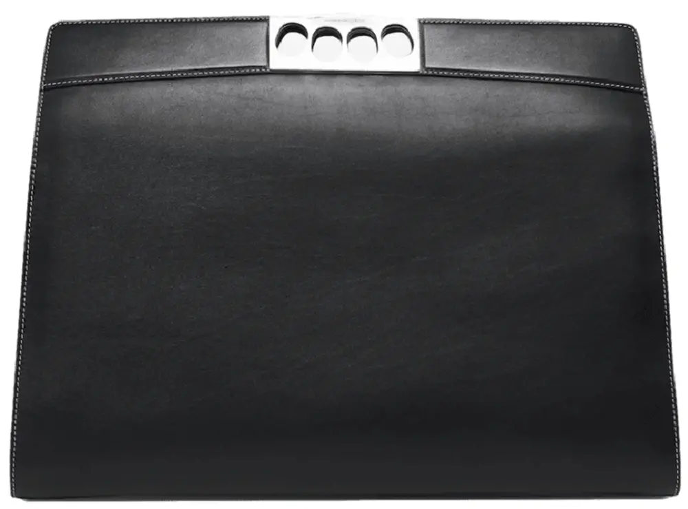 Túi Alexander McQueen Grip 24h Bag 'Black' 7478371AAN81000
