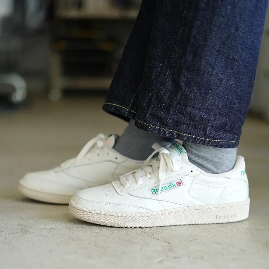Giày Reebok Club C 85 'White Blue' 100007875 - Ảnh 3