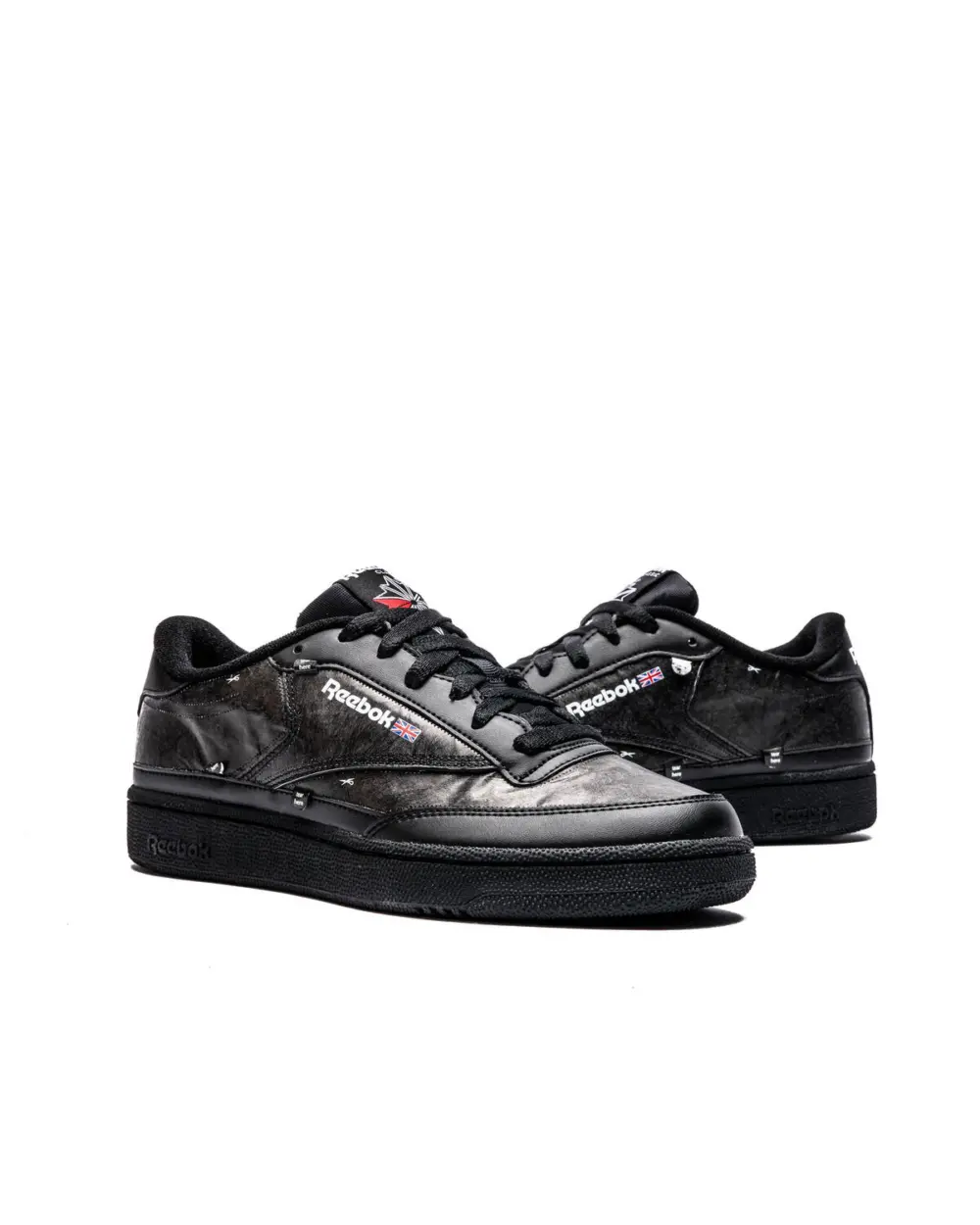 Giày Reebok Unisex Club C 85 GY8790 Black Tennis Athletic GY8790 - Ảnh 6