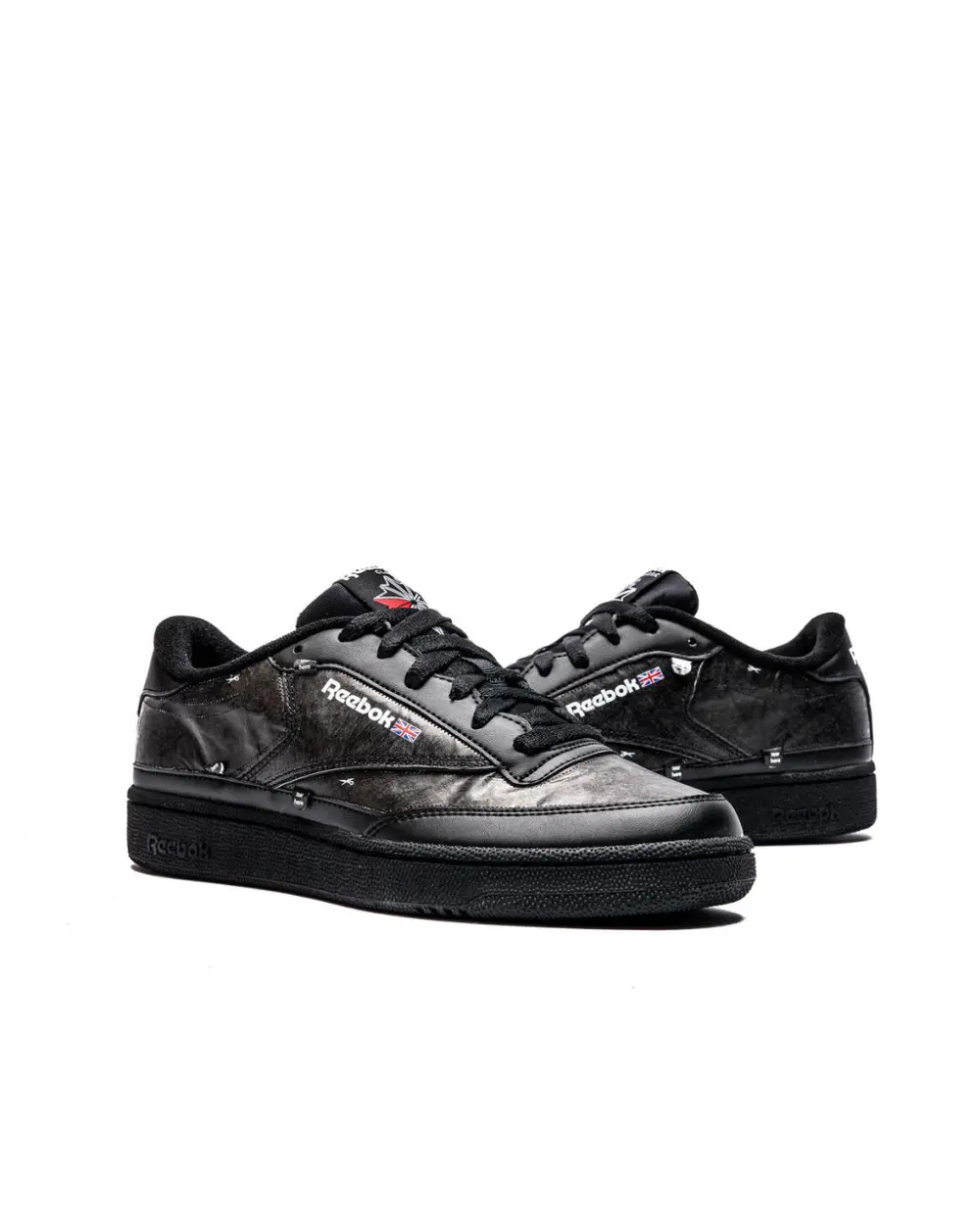 Giày Reebok Unisex Club C 85 GY8790 Black Tennis Athletic GY8790 - Ảnh 4