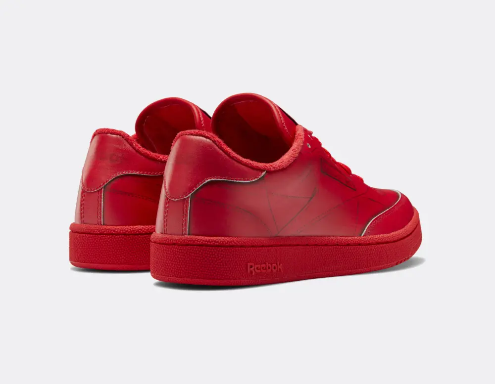 Giày Reebok x Maison Margiela Club C 'Vector Red' H02408 - Ảnh 3