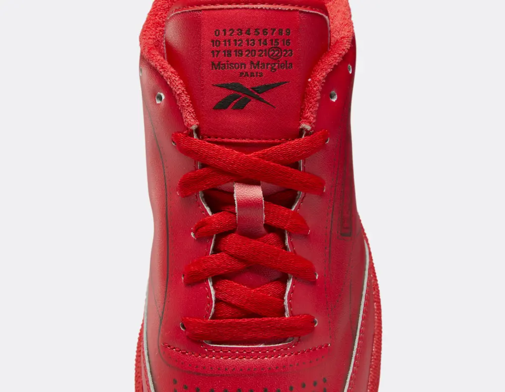 Giày Reebok x Maison Margiela Club C 'Vector Red' H02408 - Ảnh 5