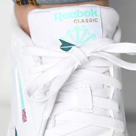 Giày Reebok Club C 85 Vegan 'White Hint MintGreen' GX7562 - Ảnh 6