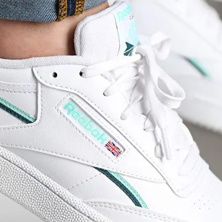 Giày Reebok Club C 85 Vegan 'White Hint MintGreen' GX7562 - Ảnh 7